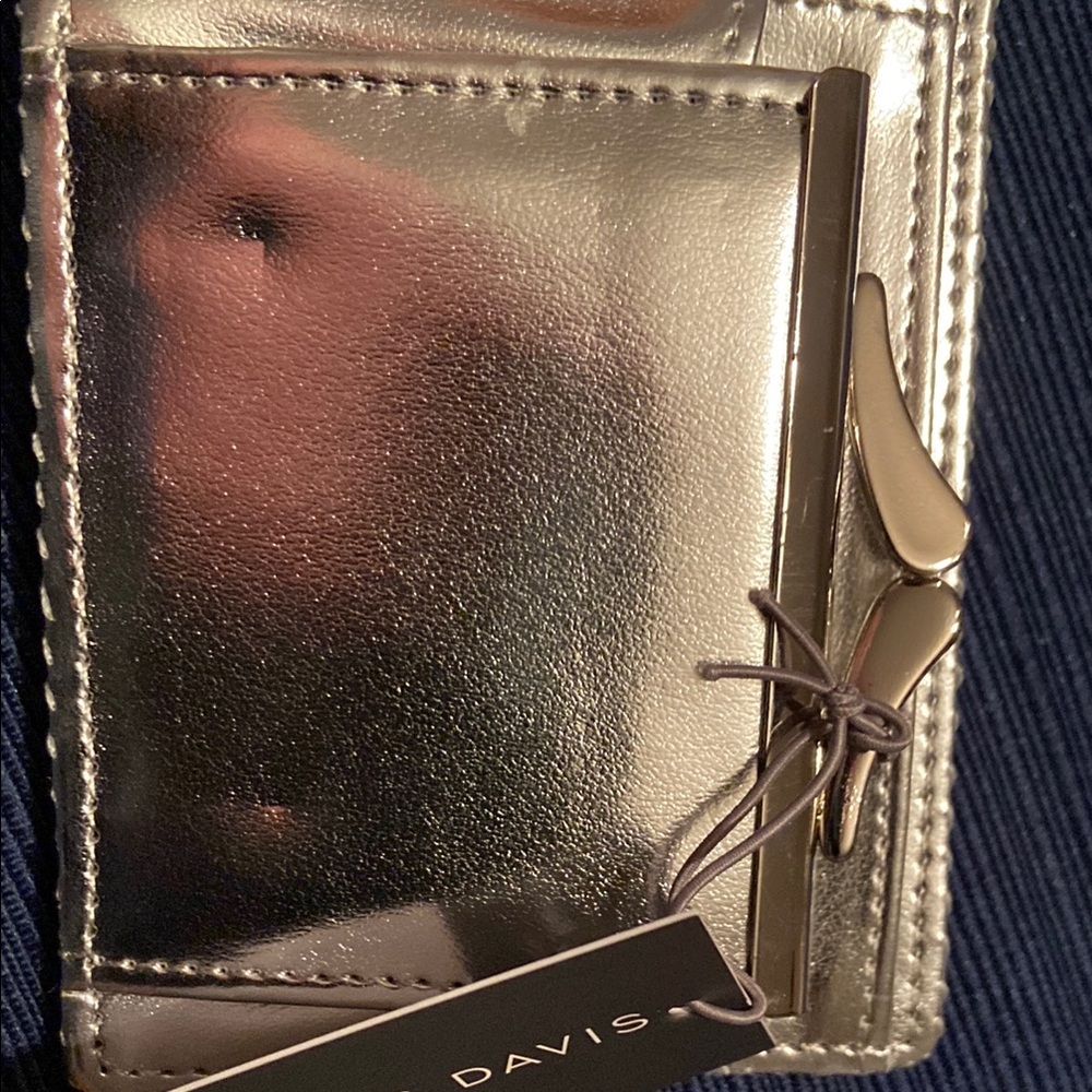 Whiting & Davis Silver Wallet Elegant Mesh Design - Picture 5 of 7